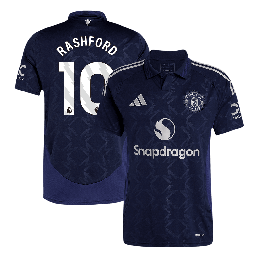 Manchester United Borta Fotbollströja RASHFORD #10 2024/25