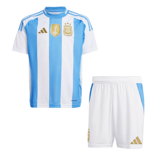 Argentina Hemma Fotbollströja 2024 
Fotbollssats Barn