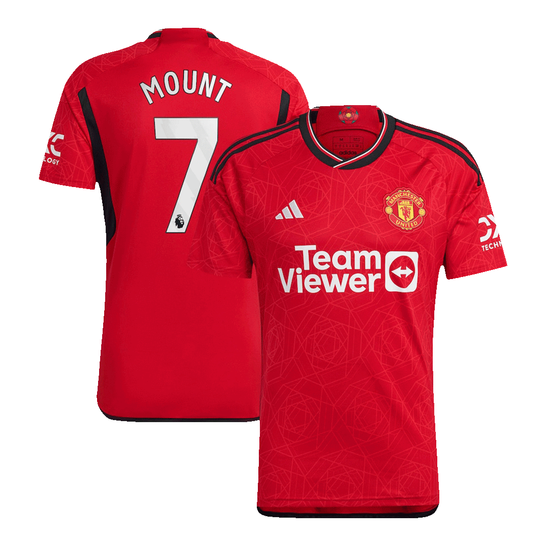 Manchester United Hemma Fotbollströja MOUNT #7 2023/24