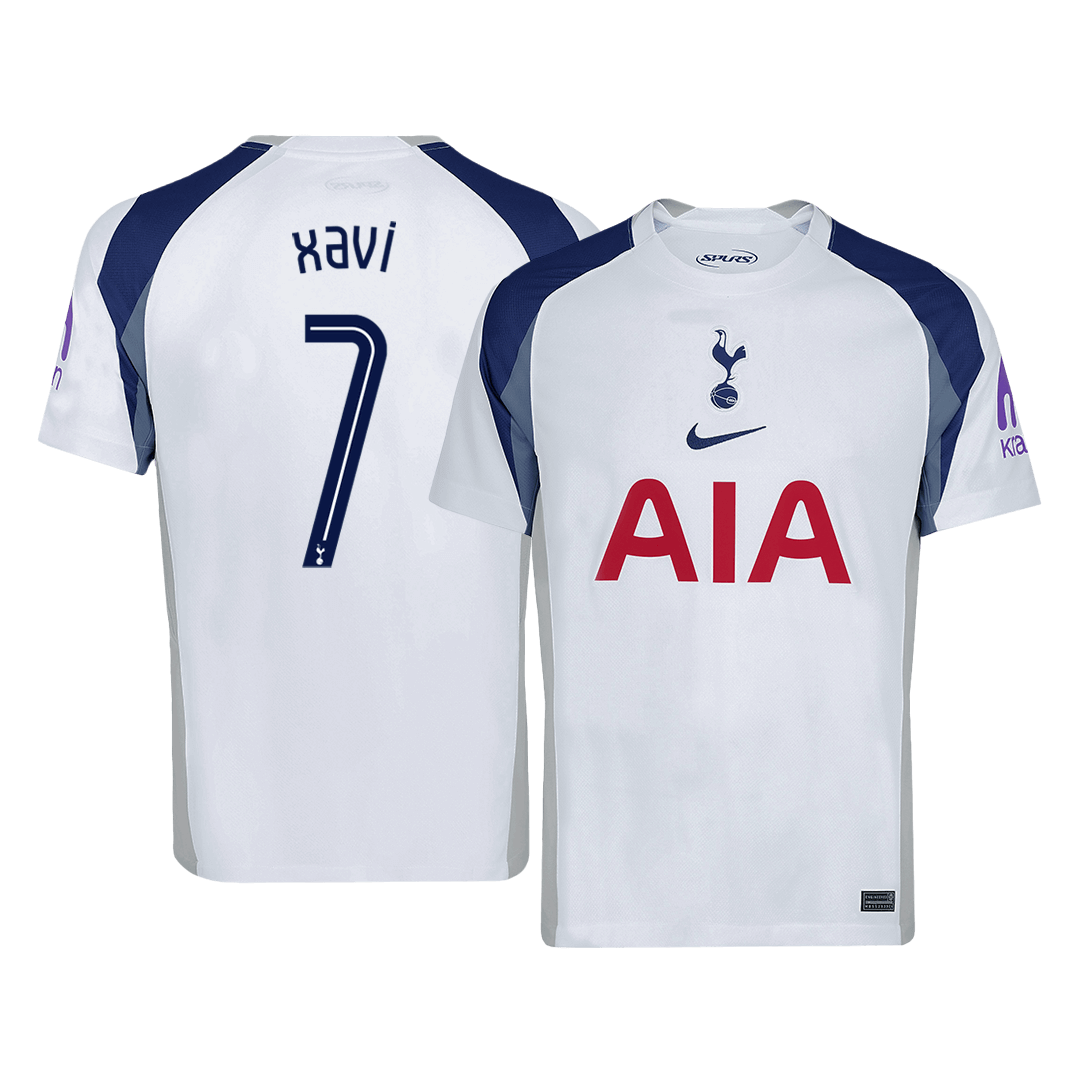 Tottenham Hotspur Tröja XAVI #7 2025/26 Hemma Vit - UCL