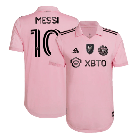 Inter Miami CF Hemma Fotbollströja MESSI #10 2023 Premium