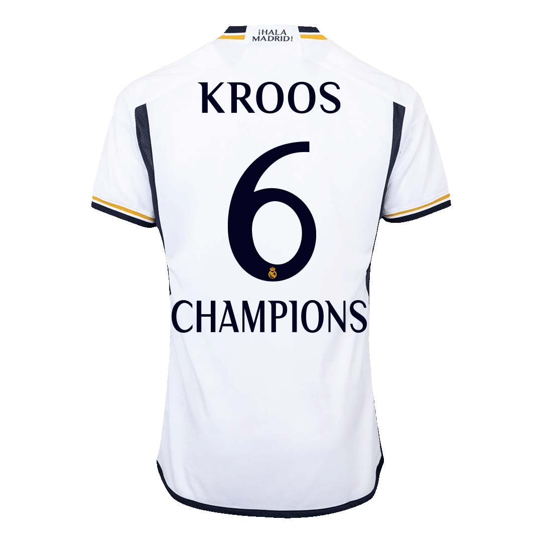 Real Madrid Hemma Fotbollströja KROOS #6 2023/24 Autentisk