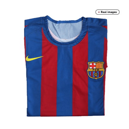 Retro Barcelona Hemma Fotbollströja MESSI #30 2005/06 - UCL Final