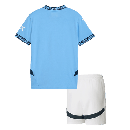 Manchester City Hemma Fotbollströja 2024/25 Fotbollssats Barn