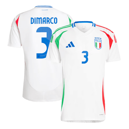 DIMARCO #3 Italien Borta Fotbollströjor Euro 2024
