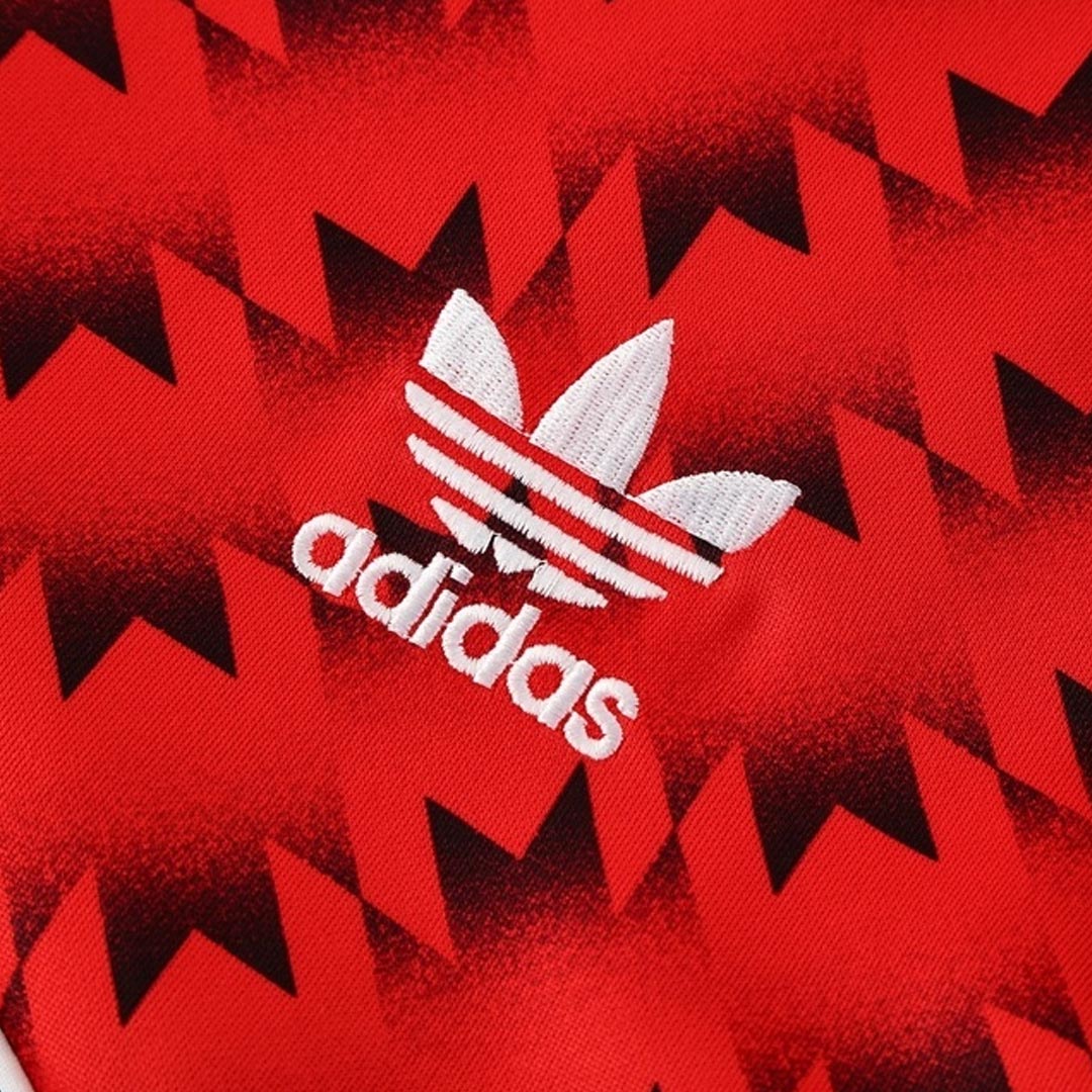 Manchester United Träningsset (Jacka+Byxor) 2025/26 Röd & Svart