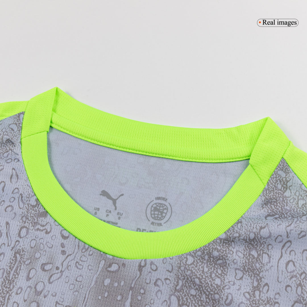 Manchester City Tröja Tredjeställ 2025/26 Grå-12