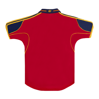 Spanien Hemma Fotbollströjor Euro 2000 Retro