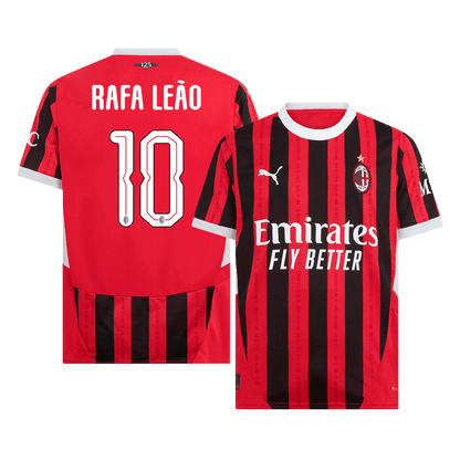 AC Milan Hemma Fotbollströja RAFA LEÃO #10 2024/25 - UCL