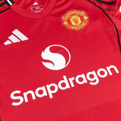 Manchester United Tröja Hemmaställ 2025/26 Röd