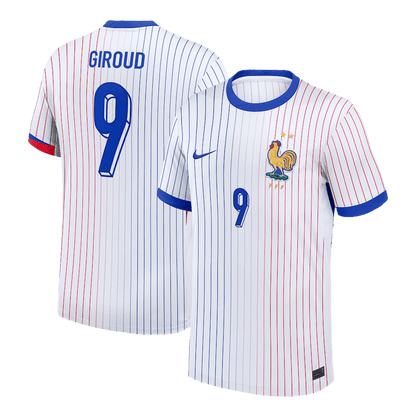 Frankrike Borta fotbollströjor GIROUD #9 2024