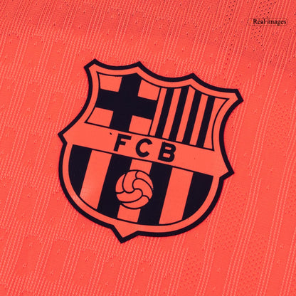 Barcelona Tröja ROONY #19 2025/26 Tredje Autentisk Orange - UCL-10