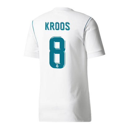 Retro Real Madrid Hemma Fotbollströja KROOS #8 2017/18