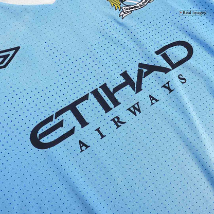 Retro Manchester City Hemma Fotbollströja 2011/12