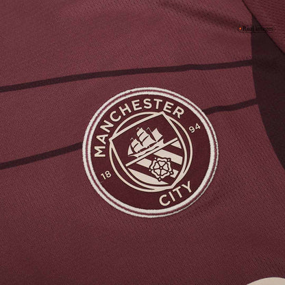 Manchester City Tredjeställ Fotbollströja HAALAND #9 2024/25 - UCL