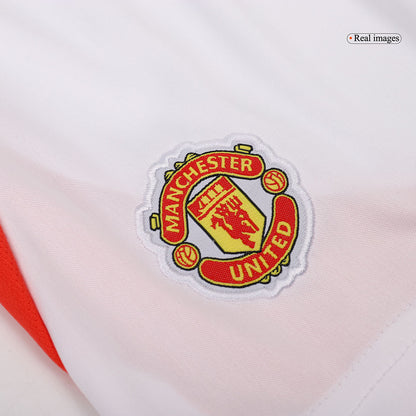 Manchester United Hemma Fotbollströja 2024/25 Fotbollssats Barn