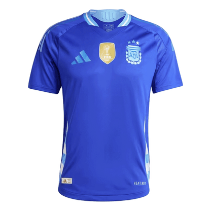MESSI #10 Argentina Borta Fotbollströjor 2024 Autentisk