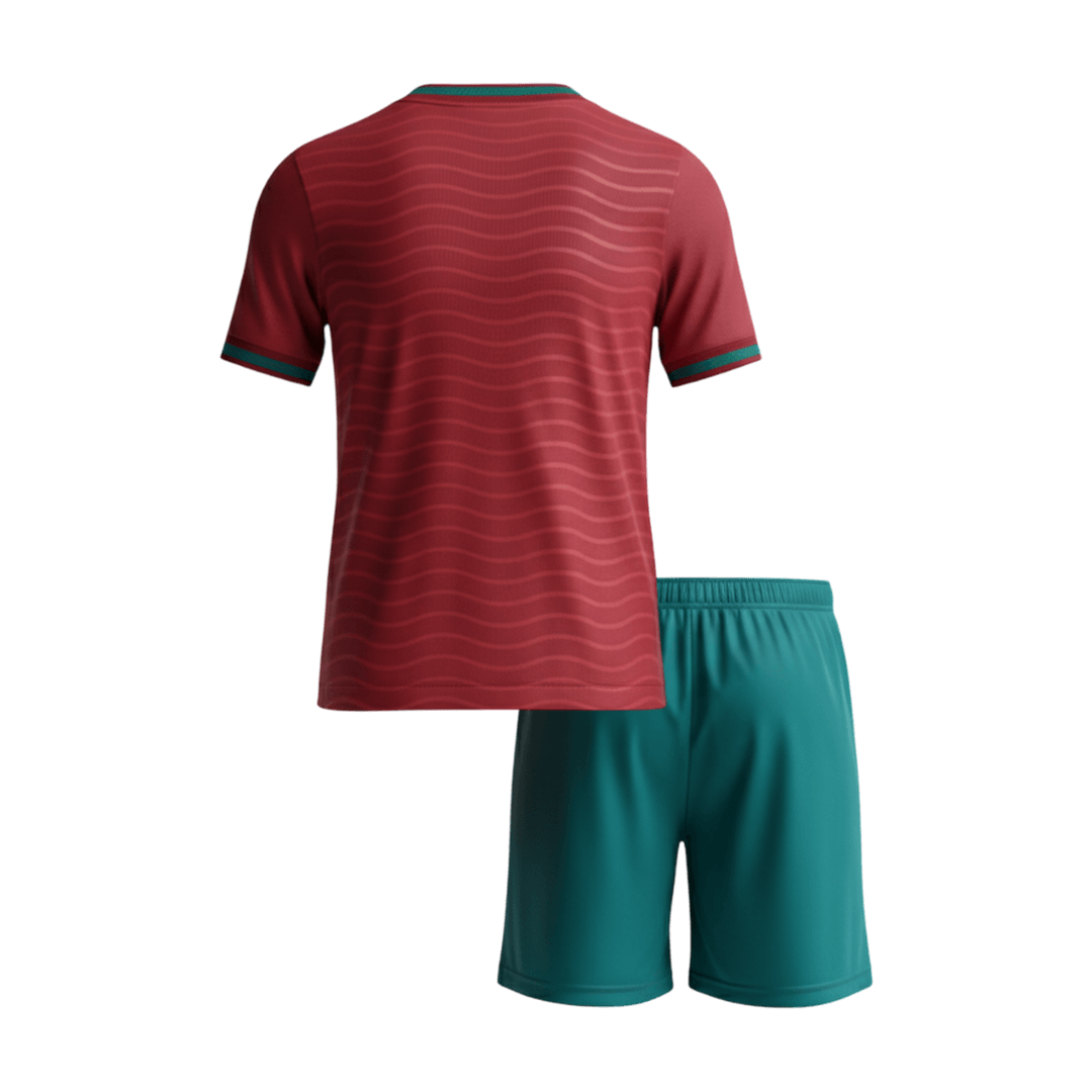 Portugal Tröja 2026 Hemmaställ Röd Barn - World Cup 2026-2