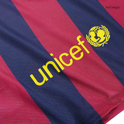 Retro Barcelona Hemma Fotbollströja MESSI #10 2014/15