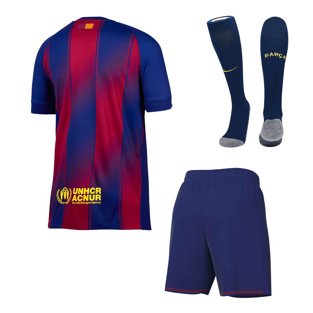 Barcelona Hemmaställ 2025/26 Röd/Blå