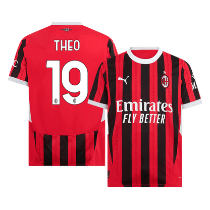 AC Milan Hemma Fotbollströja THEO #19 2024/25