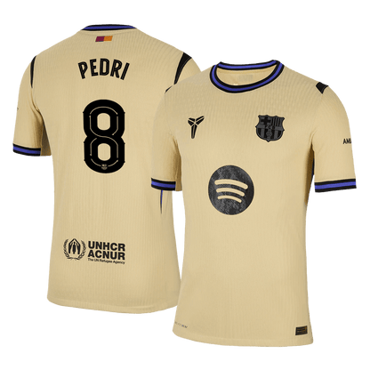 PEDRI #8 Barcelona Tröja 2025/26 Borta Autentisk - UCL