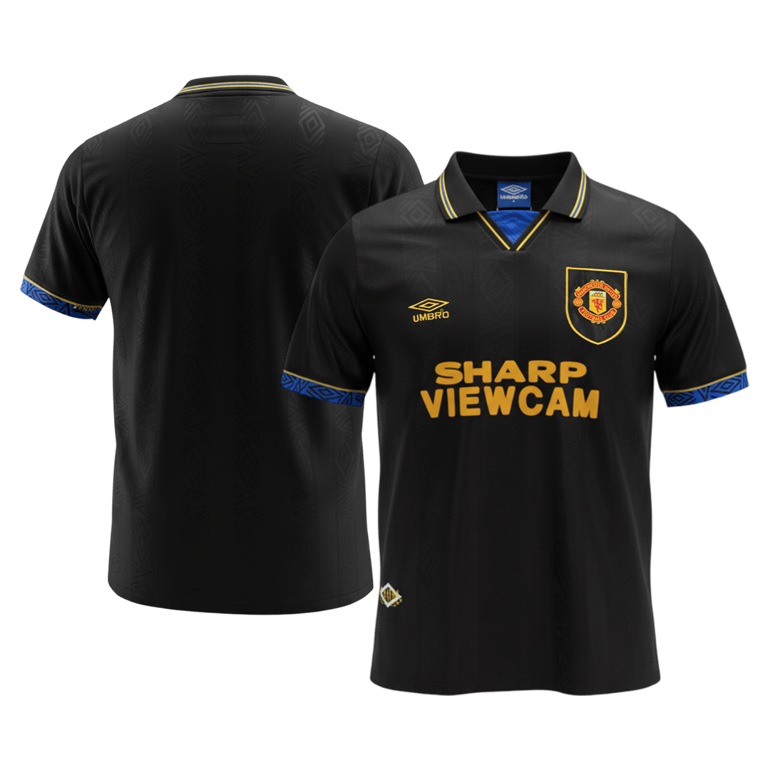Manchester United Bortatröja 1993/94 Retro
 Svart-2