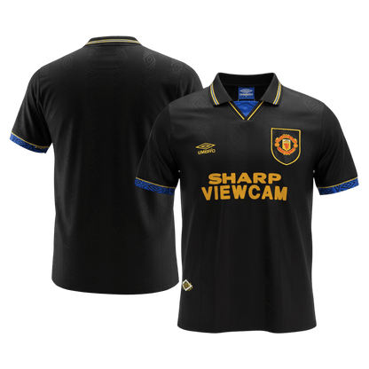 Manchester United Bortatröja 1993/94 Retro
 Svart-2