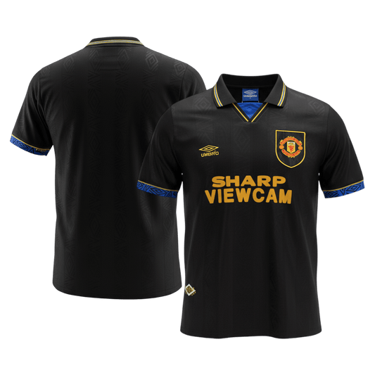 Manchester United Bortatröja 1993/94 Retro
 Svart-1