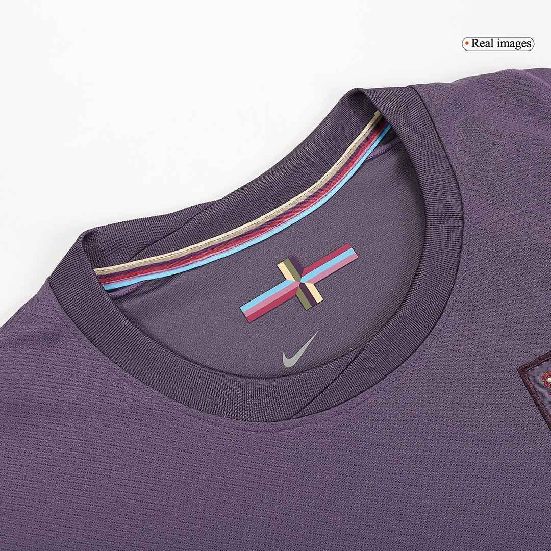 England Borta Fotbollströjor ALEXANDER-ARNOLD #8 Euro 2024
 Premium