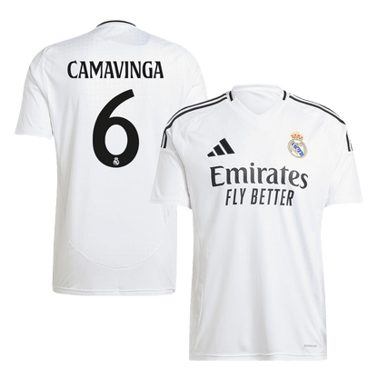 Real Madrid Hemma Fotbollströja CAMAVINGA #6 2024/25