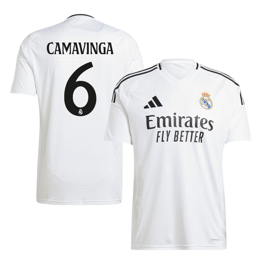 Real Madrid Hemma Fotbollströja CAMAVINGA #6 2024/25