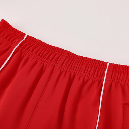 Bayern Munich Träningsset (Jacka+Byxor) 2025/26 Röd-10