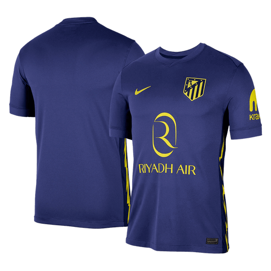 Atletico Madrid Tröja 2025/26 Borta Mörkblå-1