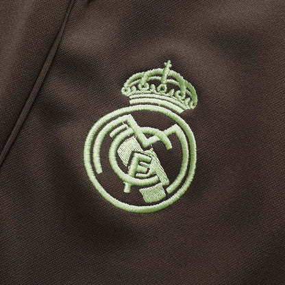 Real Madrid Tröja & Träningsset(Jacka+Byxor) 2025/26 Grön Barn
