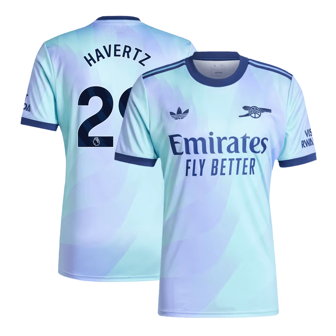 Arsenal Tredjeställ Fotbollströja HAVERTZ #29 2024/25 Premium