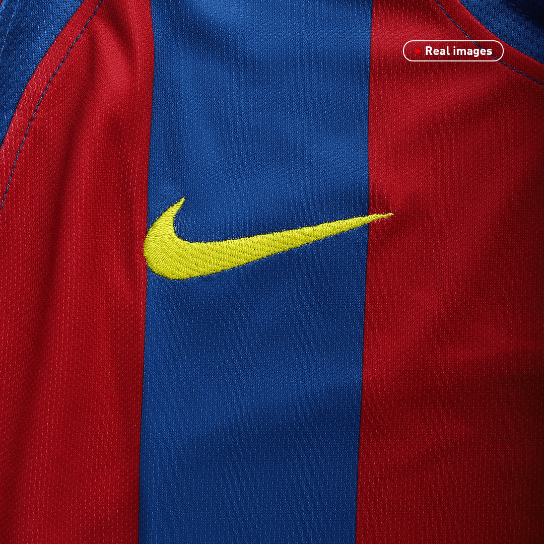 Retro Barcelona Hemma Fotbollströja MESSI #30 2005/06 - UCL Final