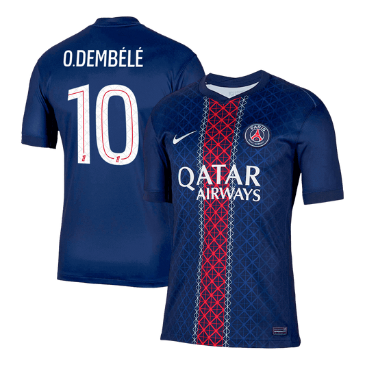 O.DEMBÉLÉ #10 PSG Tröja 2025/26 Hemma-1