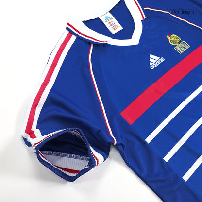 Retro Frankrike Hemma Fotbollströjor 1998