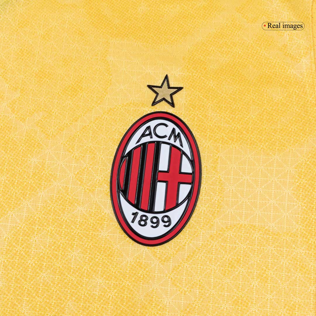 AC Milan Tröja 2025/26 Tredje Autentisk Gul
