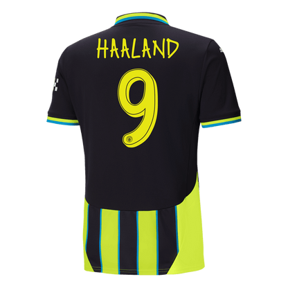 Manchester City Borta Fotbollströja HAALAND #9 2024/25 - UCL