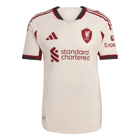 Liverpool Tröja ISAK #9 2025/26 Borta Autentisk Vit