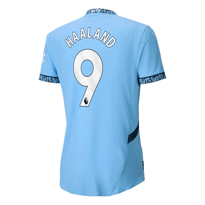 Manchester City Hemma Fotbollströja HAALAND #9 2024/25 Autentisk