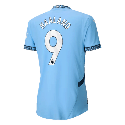 Manchester City Hemma Fotbollströja HAALAND #9 2024/25 Autentisk