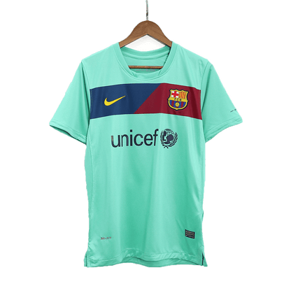 Retro Barcelona Borta Fotbollströja DAVID VILLA #7 2010/11