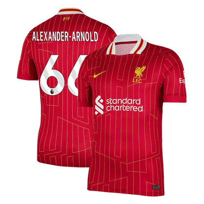 Liverpool Hemma Fotbollströja ALEXANDER-ARNOLD #66 2024/25 Premium