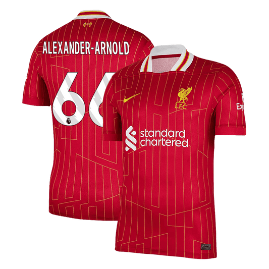 Liverpool Hemma Fotbollströja ALEXANDER-ARNOLD #66 2024/25 Premium