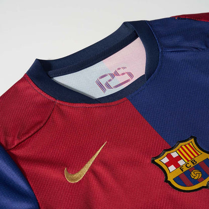 Barcelona Hemma Fotbollströja 2024/25 Fotbollssats Barn