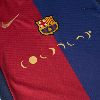 Barcelona Hemma Fotbollströja 2024/25 Fotbollssats Barn