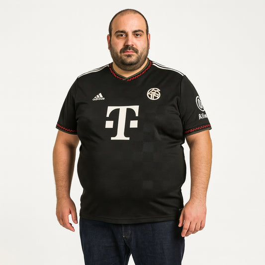 Bayern Munich Tröja 2025/26 Tredje Svart stora storlekar